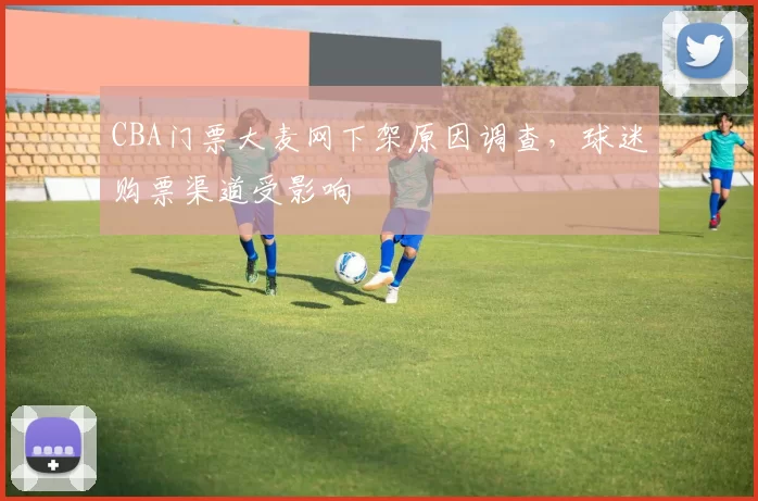 CBA门票大麦网下架原因调查，球迷购票渠道受影响