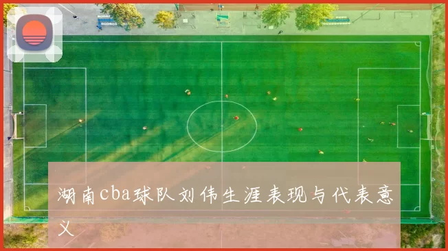 湖南cba球队刘伟生涯表现与代表意义